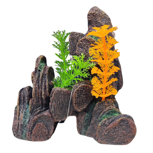 Yusee Aquarium Decoration - Artificial Plant - Ym-738 - 16 x 9 x 17cm
