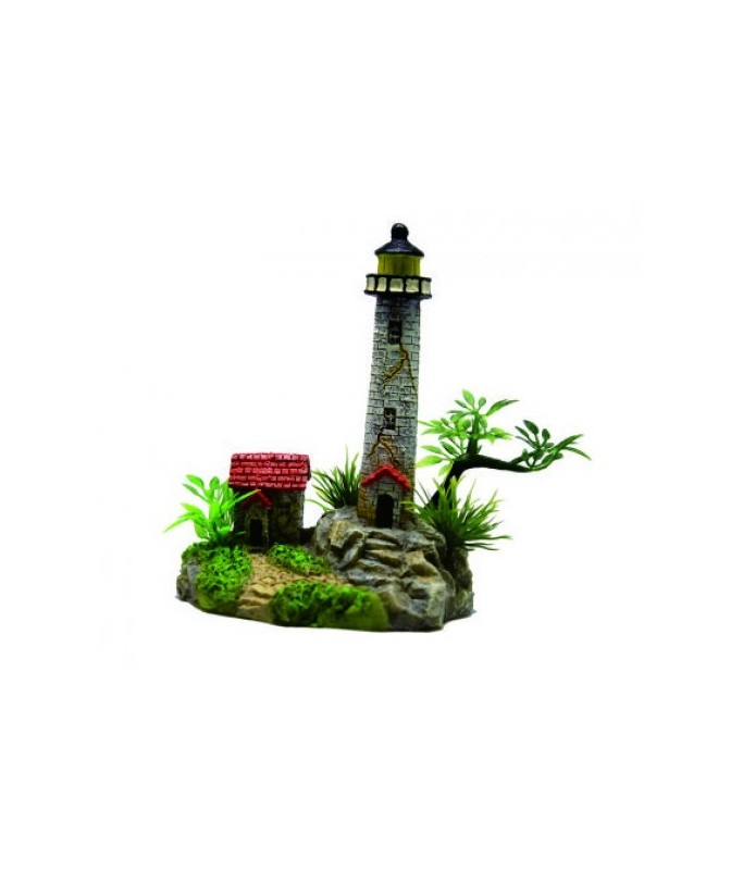 Yusee Aquarium Decoration - Artificial Plant - YS-18247 (12x8x11.5cm)[Size - M]