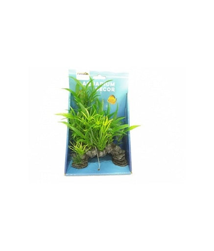 Yusee  Aquarium Decoration Plant - Artificial Plant - YS-192329- 20cm[Size - M]