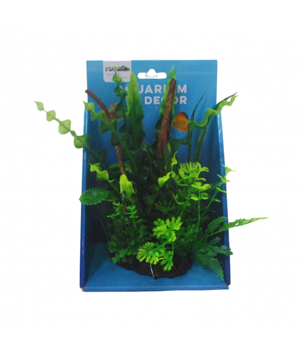 Yusee Aquarium Decoration - Artificial Plant - YS-232703 (H:18cm)