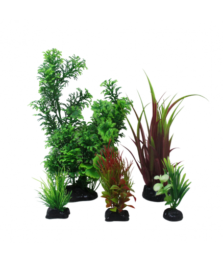 Yusee Aquarium Decorations - Artificial Plant - YS-2670317 (H:25cm)