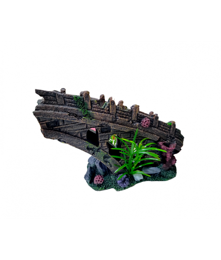 Yusee Aquarium Decoration - Artificial Plant - YS-727[Dimension - 48 x 12 x 18cm]