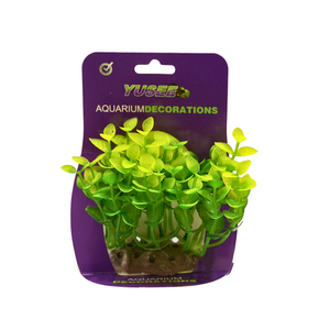 Yusee Aquarium Decoration - Artificial Plant - YS-92106[Length - 12cm]