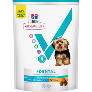 Hill’s Vet Essentials  Multi- Benefit Adult 1+ Small & Mini Dental Dog Food (650G)