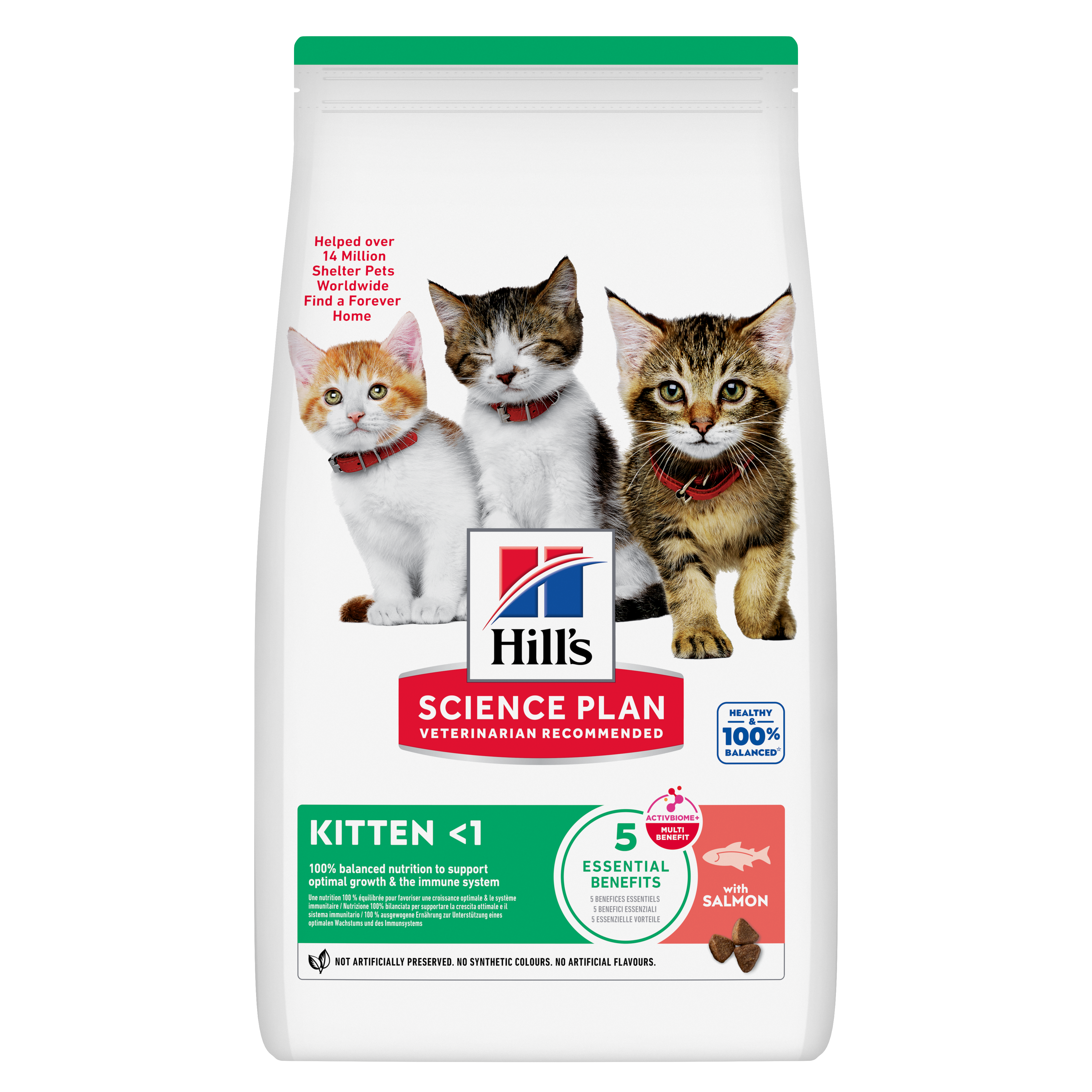 Hill’s Science Plan Kitten Food With Salmon (1.5kg)