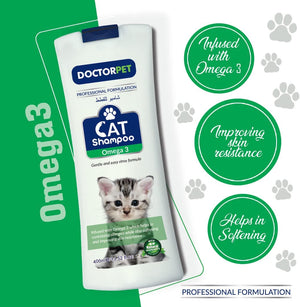 Cat Shampoo Omega 400ML