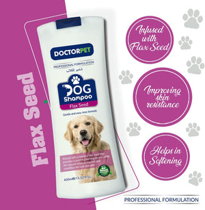 Dog Shampoo Flax Seed 400ML