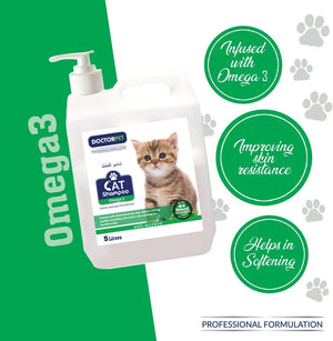 Cat Shampoo Omega 5L
