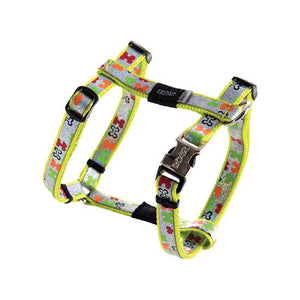 Rogz Trendy Dog Harness - MULTI BONES M