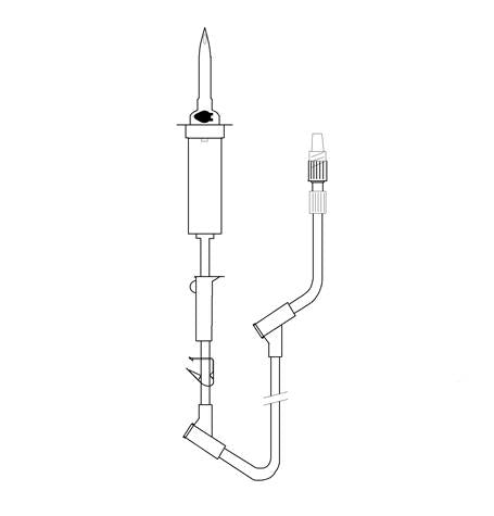 FIONIAVET IV SET, 60 DROP/ML, 175 CM, 2 X Y-INJ. SITE,