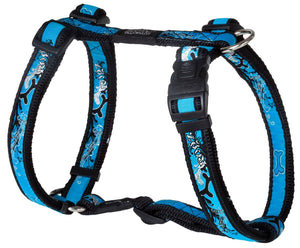 Rogz Turquoise Chrome Dog Harness - TURQ CHROME XL