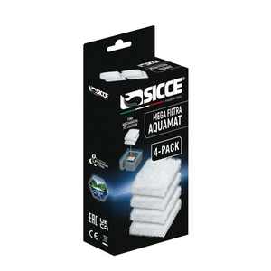 Mega Filtra Replacement Aquamat Wool Pads 4/pk