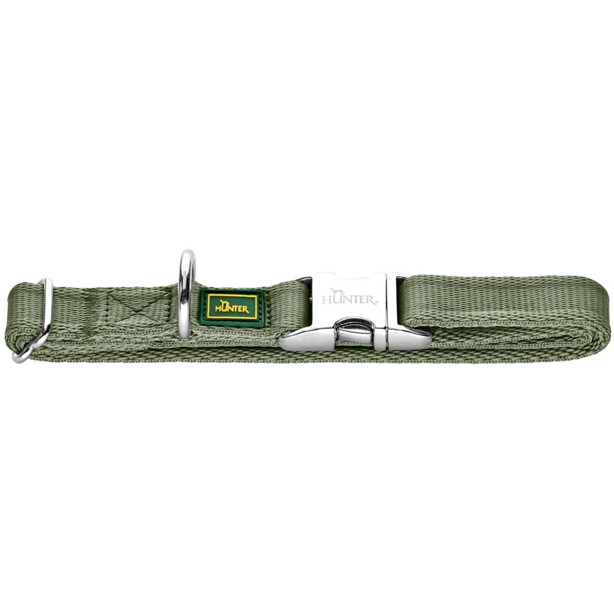 Hunter Inari Vario Basic Alu-Strong Dog Collar - Pastel Green Large