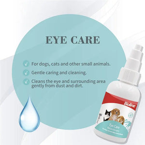 Bioline Eye Care dogs, cats and other small animals, 50ml[Volume - 50ml, Weight - 68g]