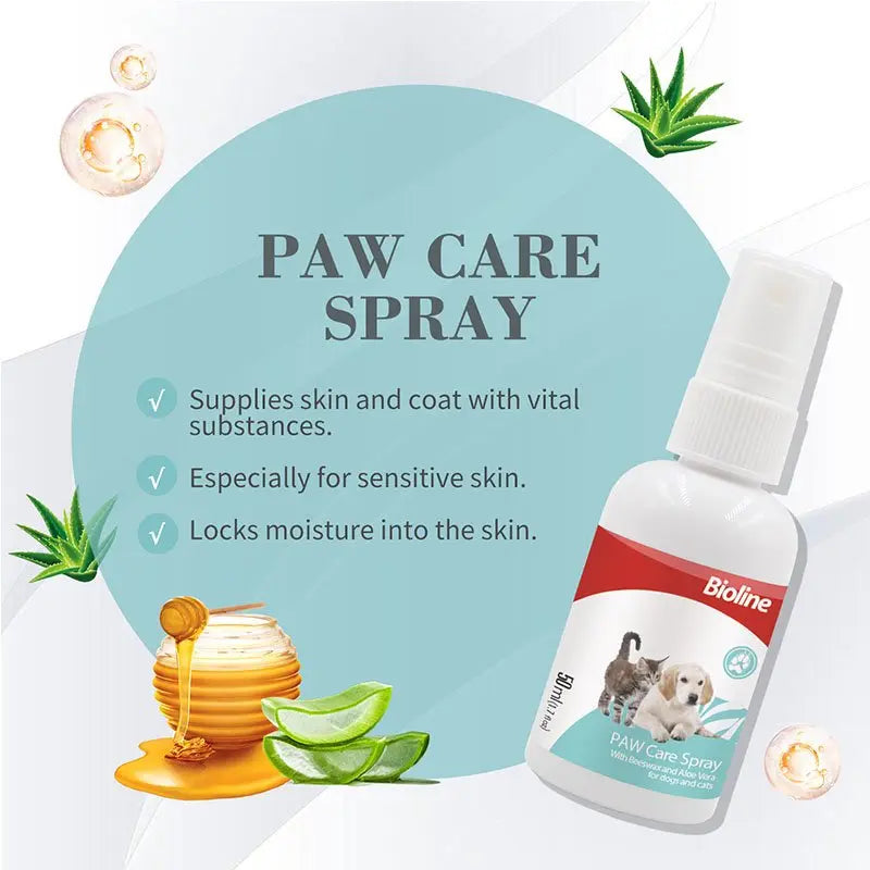 Bioline Paw Care Spray 50ml[Volume - 50ml]