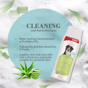 Bioline Aloe Vera Dog Shampoo 250ml[Volume - 250ml]