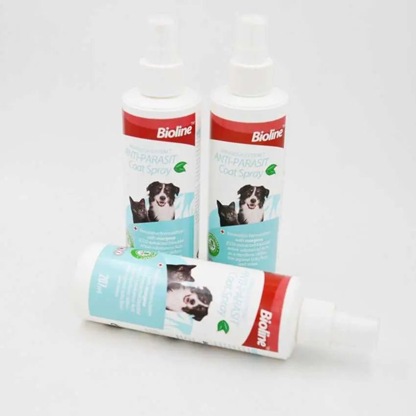 Bioline Anti-Flea and Tick Spray 207 ml[Volume - 207ml, Flavor - Margosa]