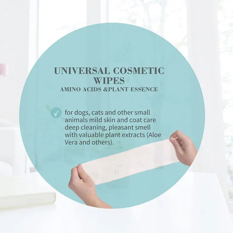 Bioline Universal Cosmetic Wipes 30Pcs[Count - 30, Dimension - 18 x 9.5 4.5cm]