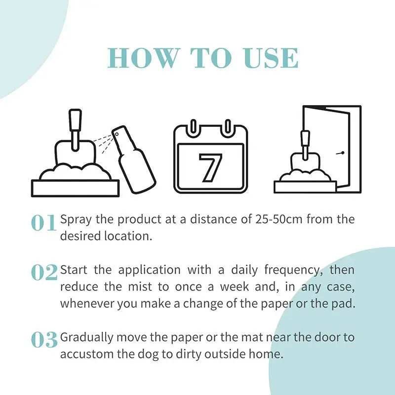 Bioline Puppy Training Spray 120ml[Volume - 120ml]