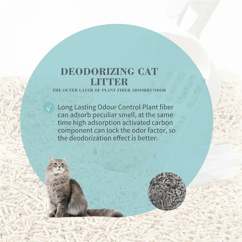 Bioline Deodorizing Cat Litter 6L[Volume - 6L]
