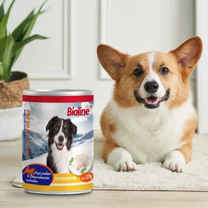 Bioline Canned Dog Food 375g-[Flavor - Chicken Meat]