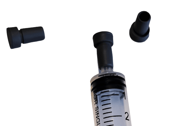 FIONIAVET SYRINGE STOPPER, LUER, 100/PK