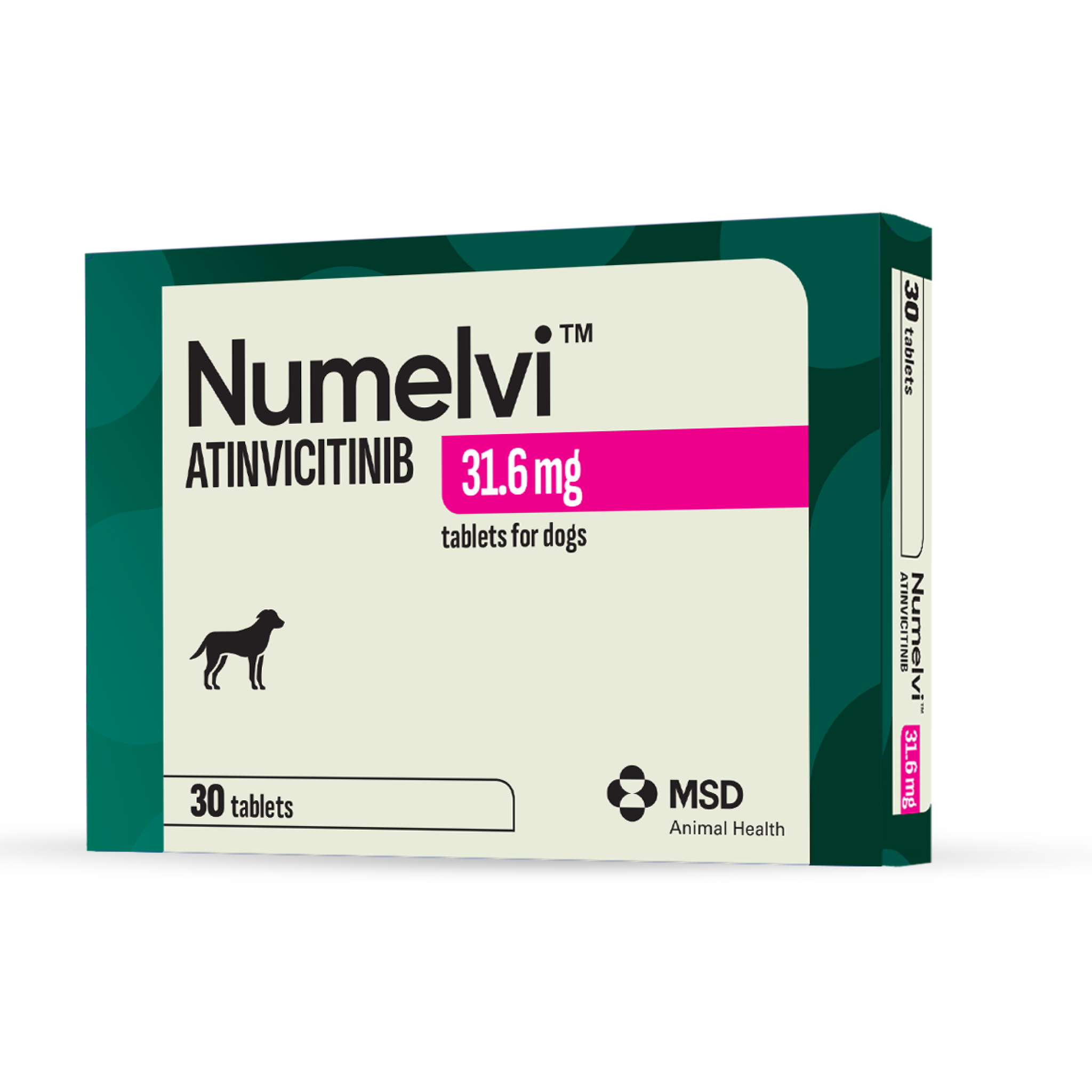 Numelvi Tablets 31.6 mg for Itch relief for Very Large Dogs