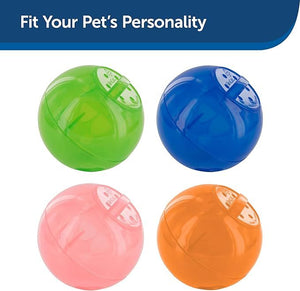 PetSafe SlimCat Interactive Feeder Ball Cat Toy - Orange