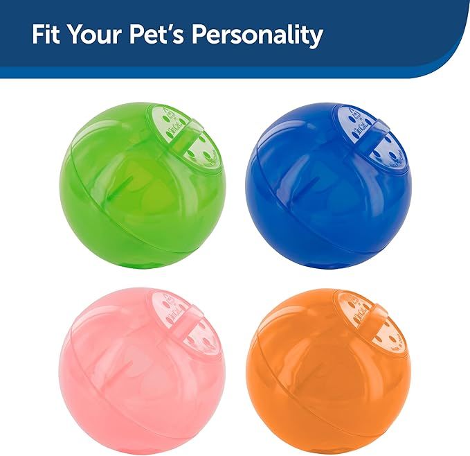 PetSafe SlimCat Interactive Feeder Ball Cat Toy - Orange