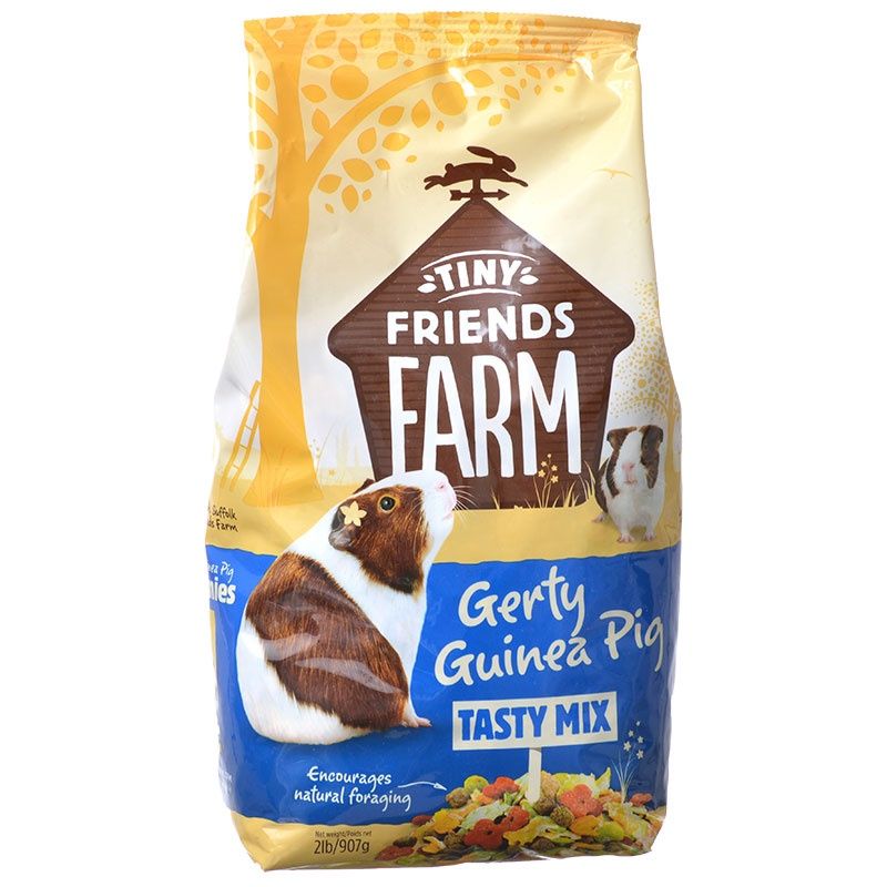 Tiny Friends Farm Tasty Mix Gerty Guinea Pig Food 2lb - 2LB