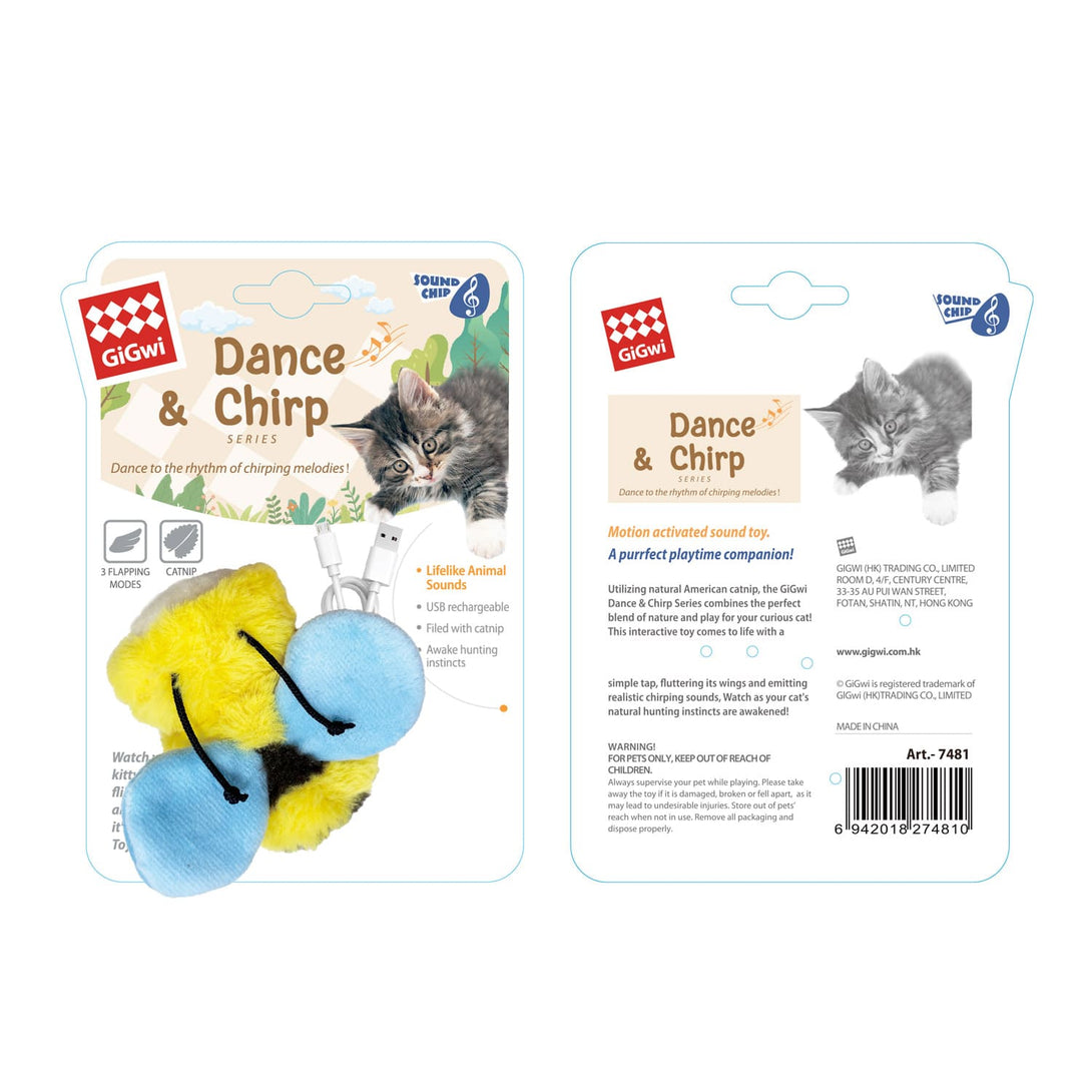 Dance & Chirp Flapping Bee