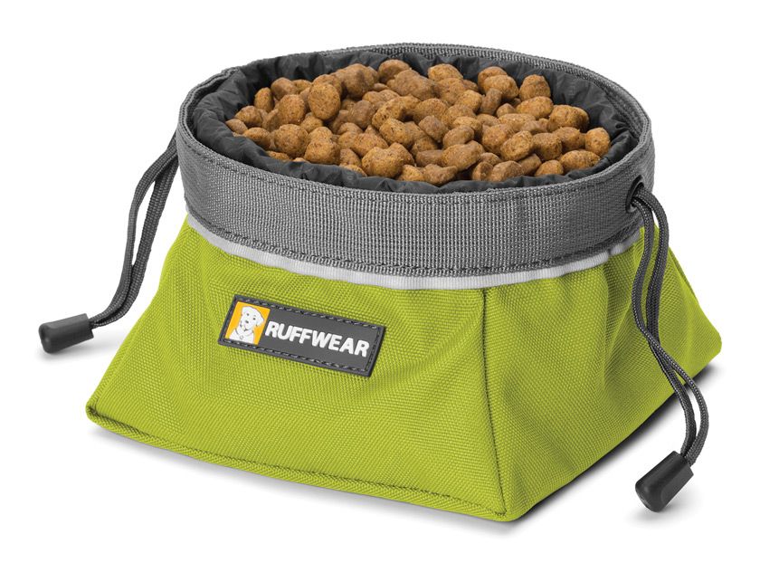 Ruffwear Quencher Cinch Top Packable Dog Bowl  - BLUE M