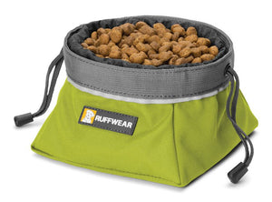 Ruffwear Quencher Cinch Top Packable Dog Bowl  - BLUE L