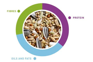 Padovan Naturalmix Parrocchetti[Weight - 850g]