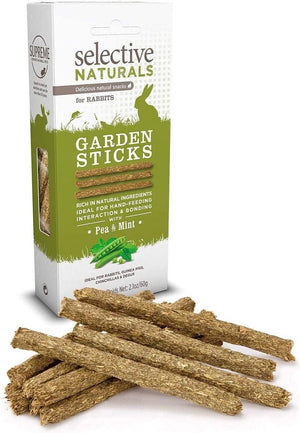 Selective Naturals Garden Sticks Rabbit Treats 60g - 60g