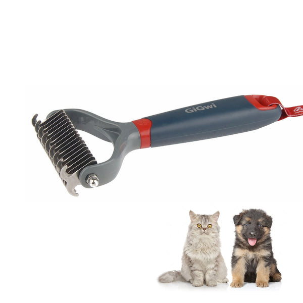 Dual Head Dematting Comb 17 Teeth for Dogs & Cats