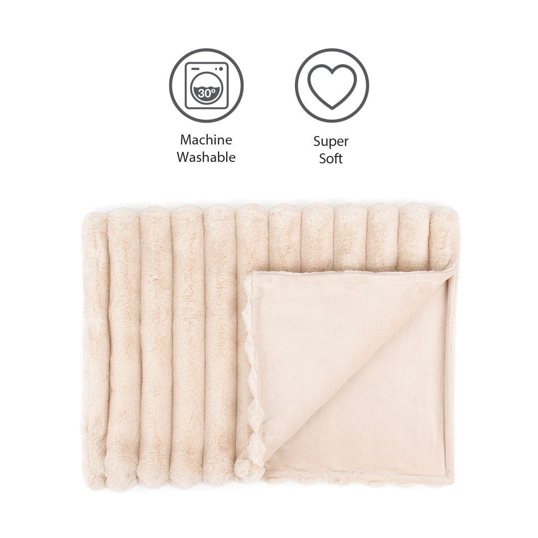 Scruffs Aspen Pet Blanket - Cream Medium