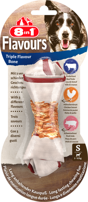 8in1 Triple Flavour Bone S, 35 g