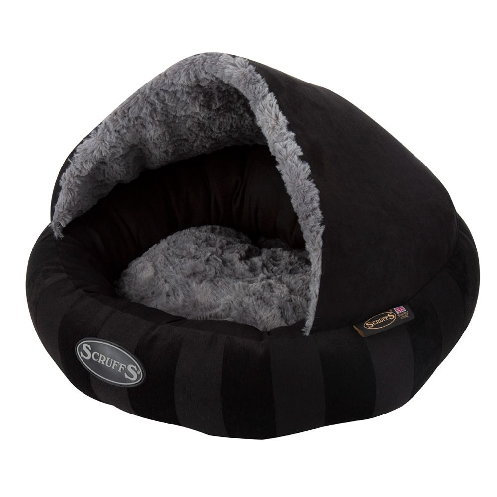 Scruffs AristoCat Tramps Dome Cat Bed - BLACK