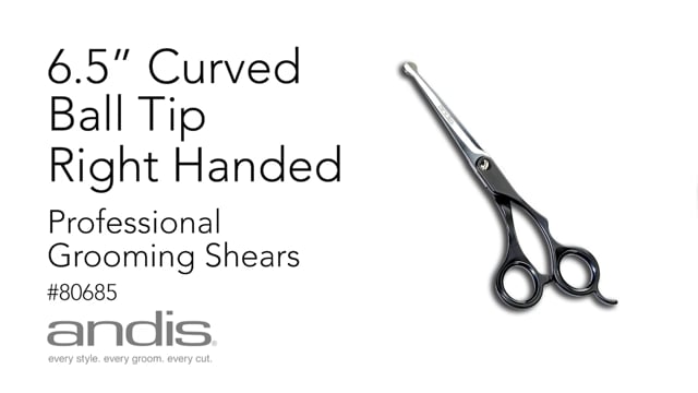 Andis 6.5" Ball Tip Shear — Right Handed