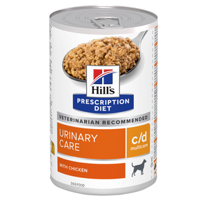Hill’s PRESCRIPTION DIET c/d Multicare Urinary Care Wet Dog Food with Chicken (12x370g)