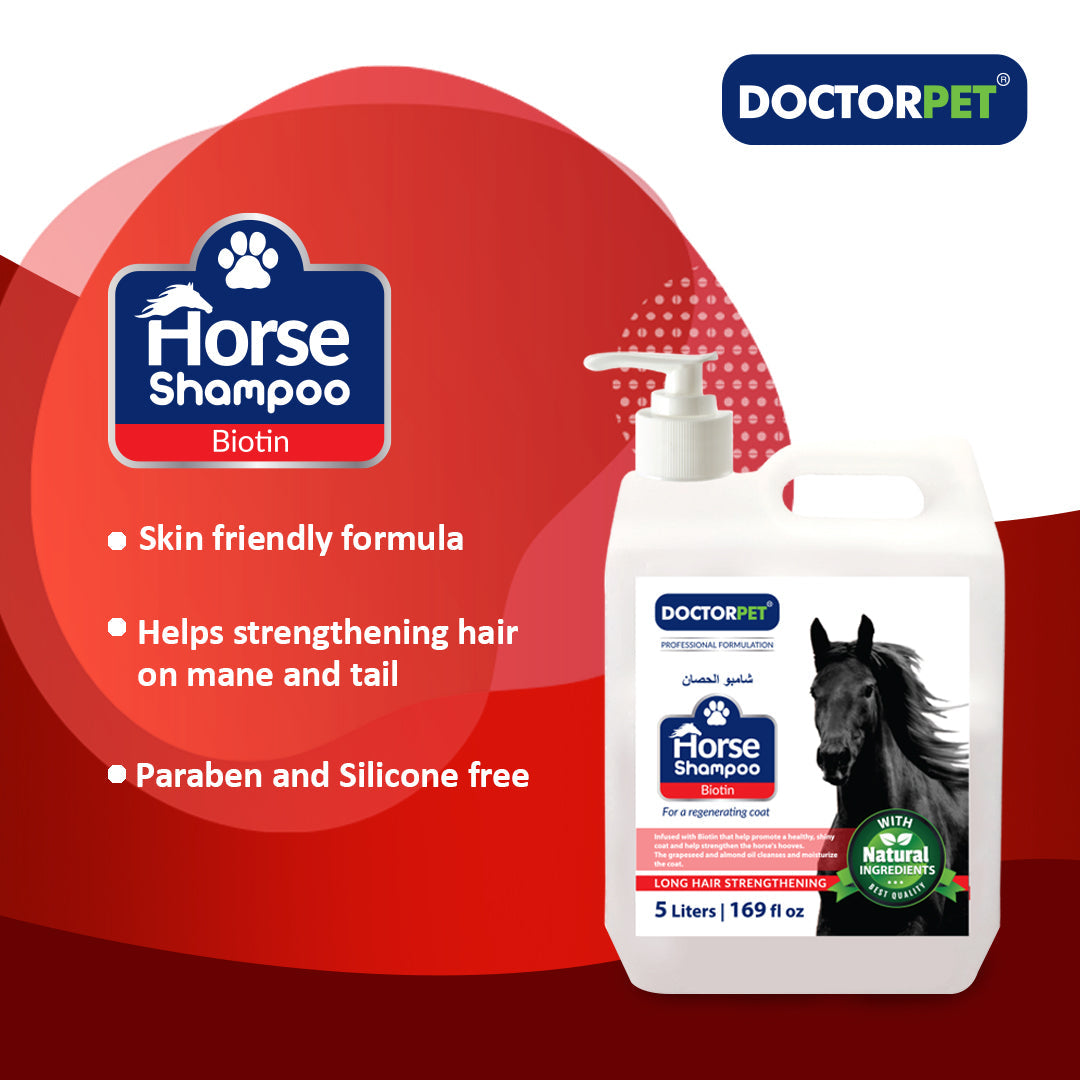 Horse Shampoo Biotin 5L