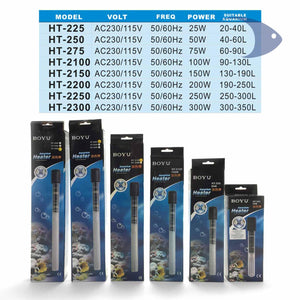 Boyu Aquarium Heater [HT-Series][Power - 100W]