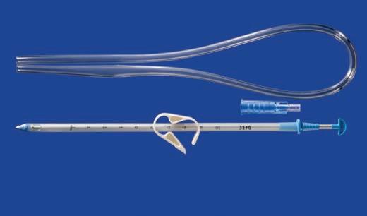CHEST TUBE WITH SHARP TROCAR 32FR X 42CM (16.8IN)