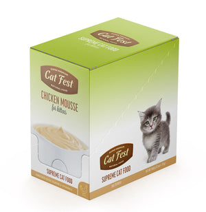 Cat Fest Chicken Mousse For Kittens 70g [MOQ:12pcs]