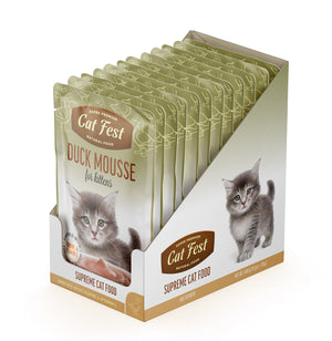 Cat Fest Duck Mousse For Kittens 70g [MOQ:12pcs]