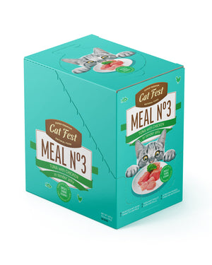 Cat Fest Meal No 3 Cat Food in Jelly-Tuna With Chicken 50g [Minimum Order:12pcs]