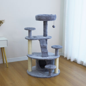 Catry Cat Tower With Scratcher D59x101cm