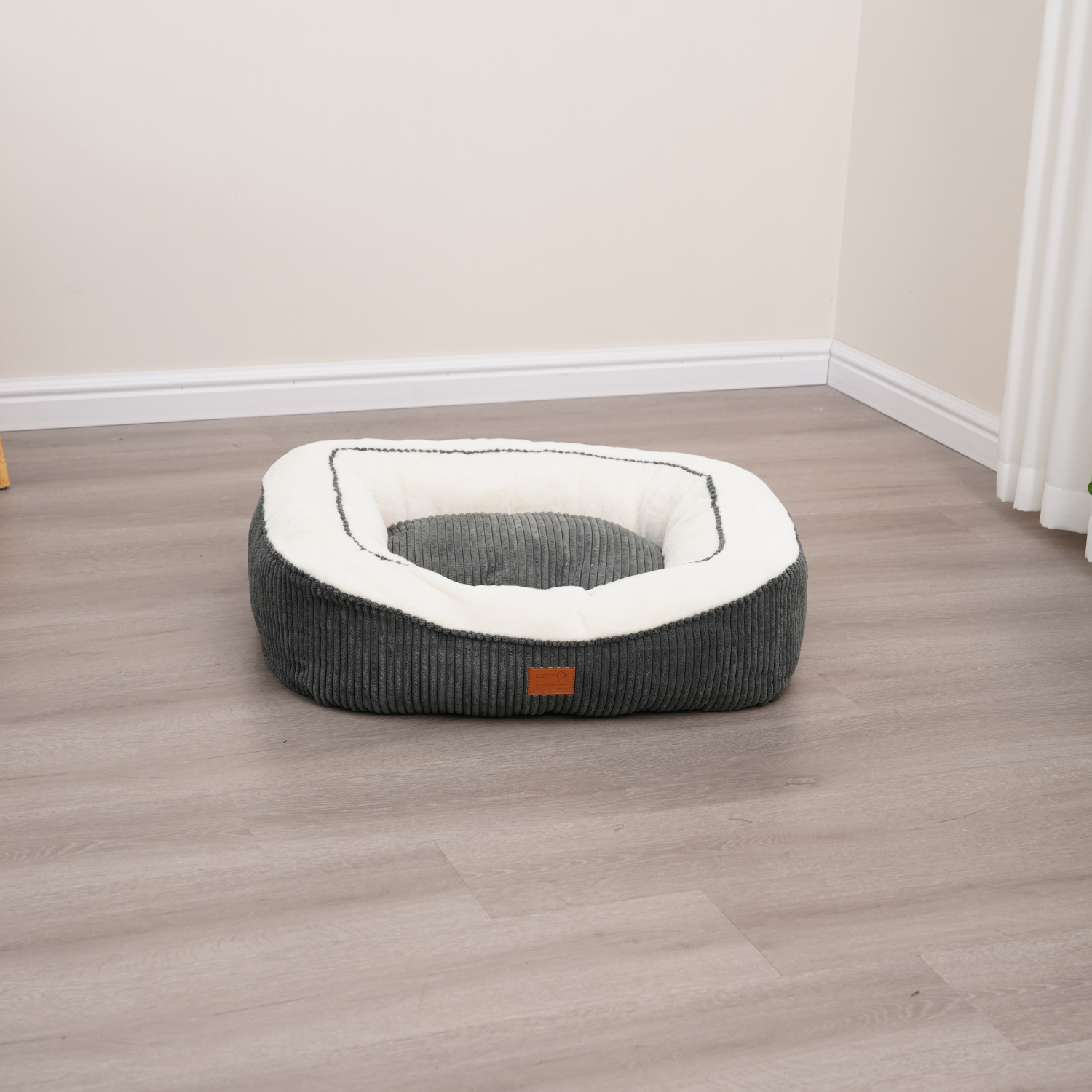 Catry Pet Cushions With Soft Plush And Fabric-60*55*20cm
