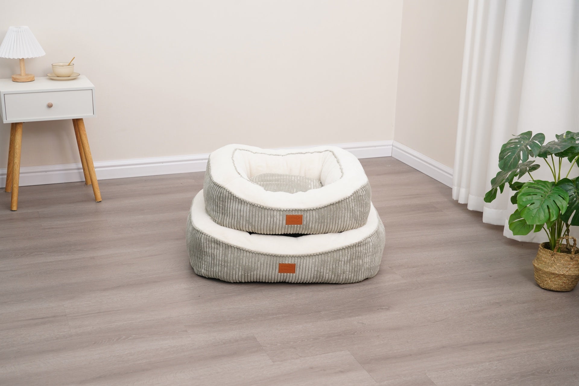 Catry Pet Cushions With Soft Plush And Fabric-75*65*20cm
